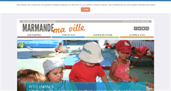 Desktop Screenshot of mairie-marmande.fr